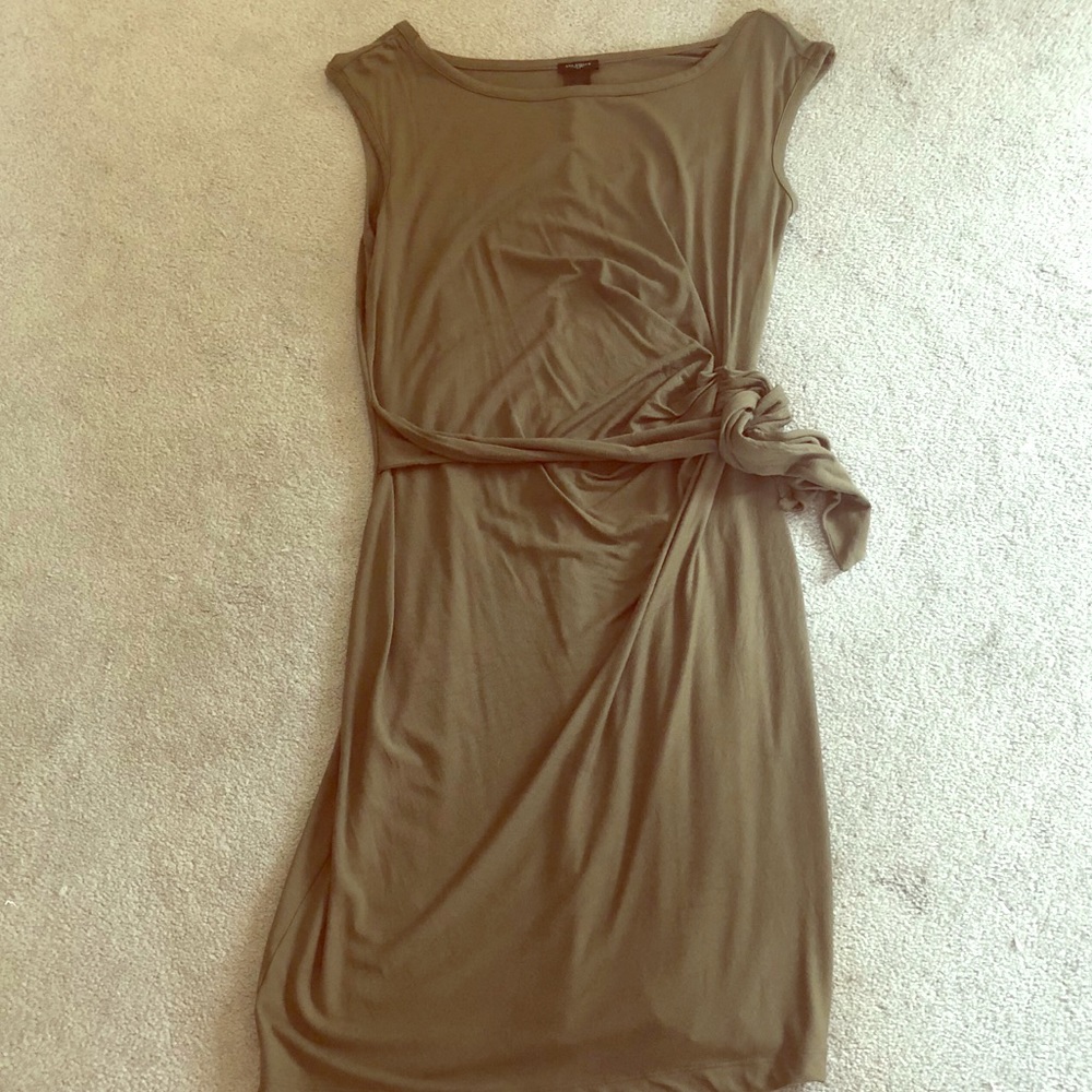 Ann Taylor Gathered Dress L